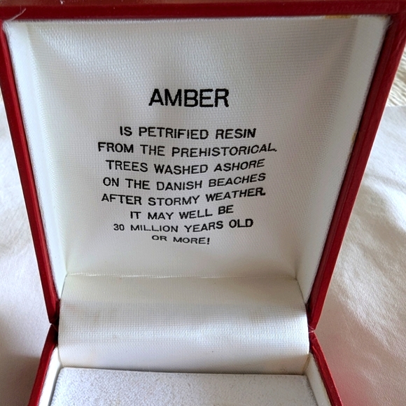 Amber Brooch & Earrings - Picture 5 of 5